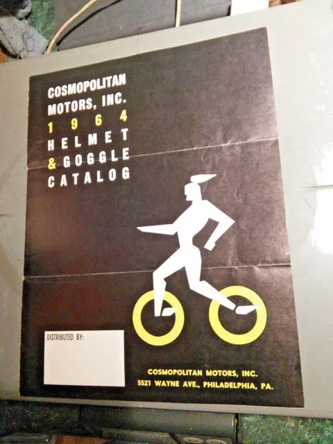 Cosmopolitan Motors 1964 AGV helmet & Baruffaldi goggle alloy wheel rim catalog