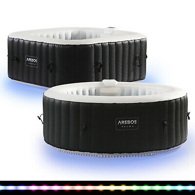 Arebos AREBOS In-Outdoor Whirlpool Spa Piscina Riscaldata Accessorio per Massaggi 