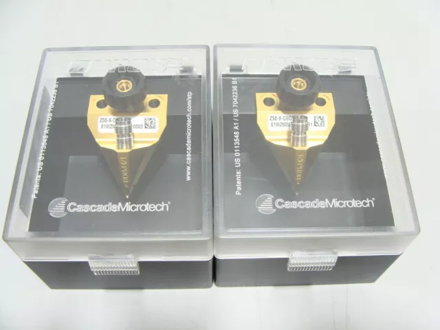 Cascade Microtech Z Probe Z50-X-GSG-100 50GHz Coaxial Infinity probe GSG-50 Pair