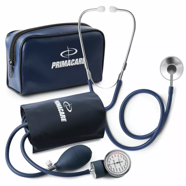 Manuel Blood Pressure Kit | Sphygmomanometer and Stethoscope Kit DS-9197-BL