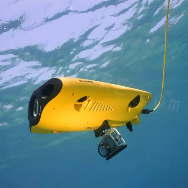 Chasing MiniS Underwater Drone 100m Depth for Scientific Exploration Diving