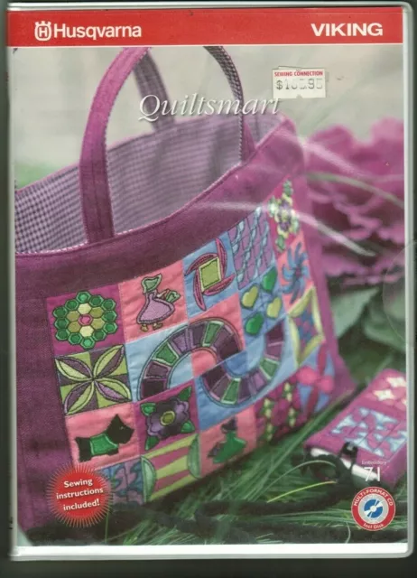 Husqvarna Viking Quiltsmart Embroidery Collection #71 by Mary Pat Henderson