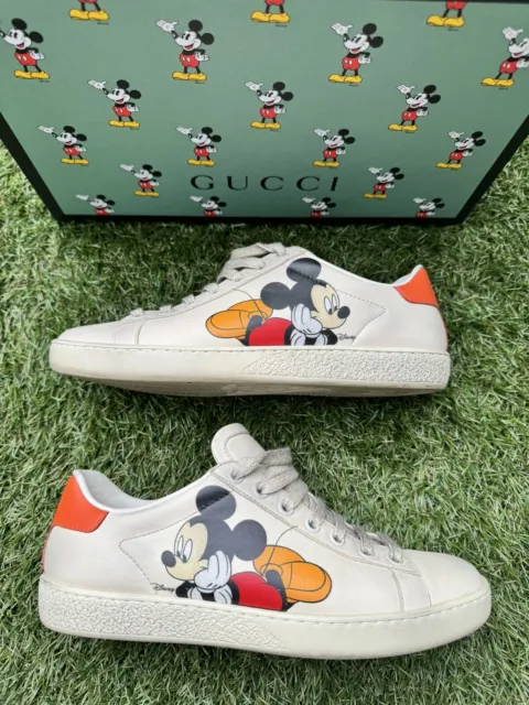 Gucci x Disney Mickey Mouse Ace low-top Sneakers - Farfetch