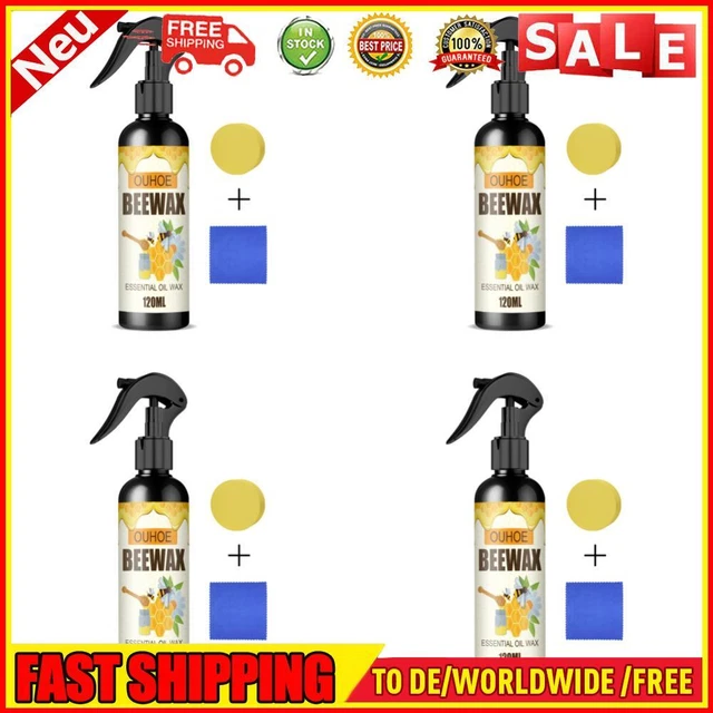 120 ml protezione mobili, lucidatura, spray cera d'api resistente all'usura per pavimenti (B)
