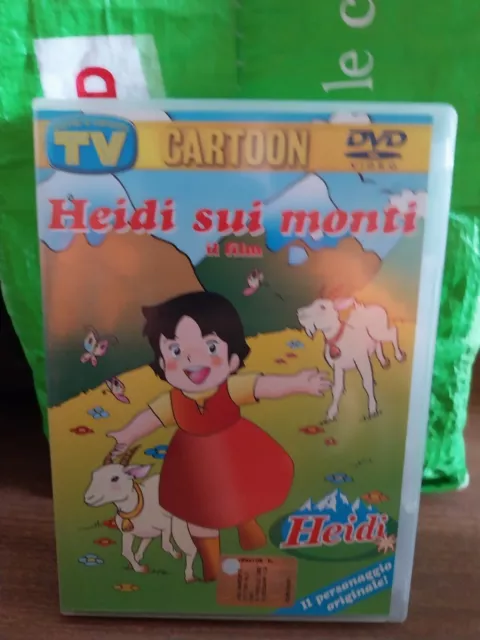 HEIDI SUI MONTI il film cartoni animati DVD