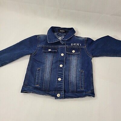 DKNY Girls Jeans Jacket Size 5 kids