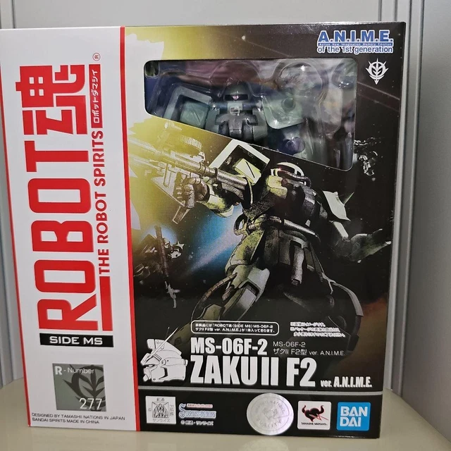 ROBOT SPIRITS MS-06F-2 Zaku II F2 Tipo Figura de acción