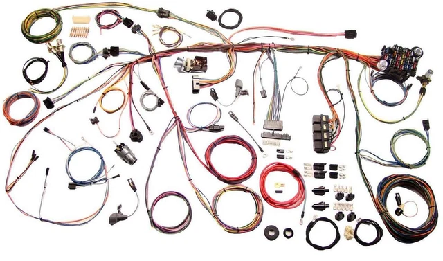 American Autowire 510177 - 1969 Ford Mustang Classic Update Wiring Harness