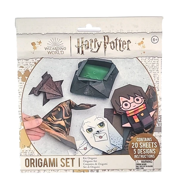 HARRY POTTER ORIGAMI 5 models Set Paper with pictorial instructions ...