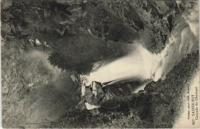 CPA SAINTE-FOY-TARENTAISE Cascade du Champet (1195057)