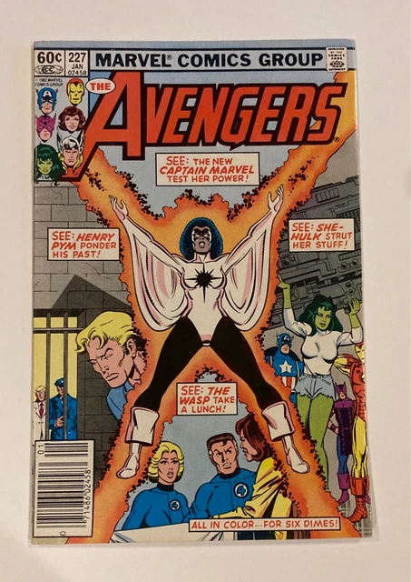 The Avengers #227 Monica Rambeau Captain Marvel
