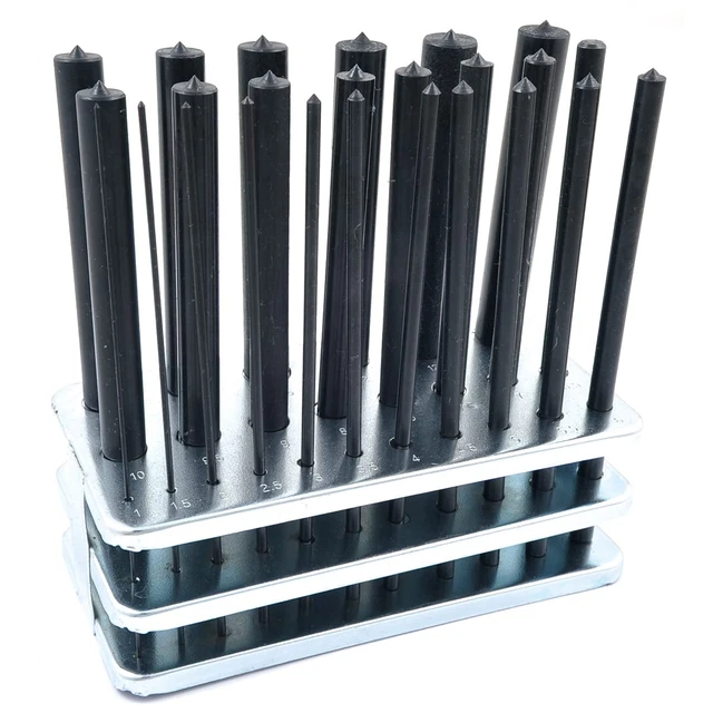 HHIP 8600-0043 25 Piece 1-13Mm Metric Transfer Punch Set
