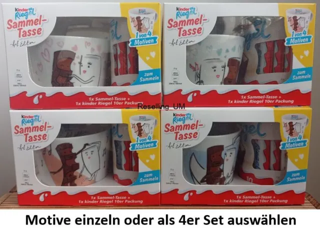 Kinderriegel Sammeltasse 2024 Art Edition Geschenk Liebe Sammeln NEU alle Motive