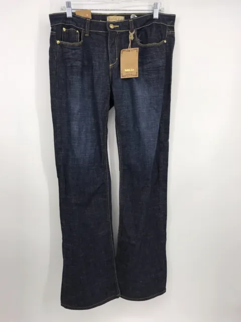 Watch LA Flare Leg Jeans Juniors Size 13 Stretch Low Rise Style LP4146. NWT New