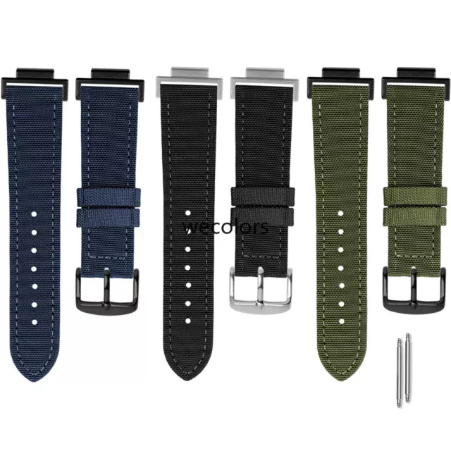 Leder Canvas Nylon Uhrenarmband Armband Strap fur DW5600 6900 M5610 GA100 GA400