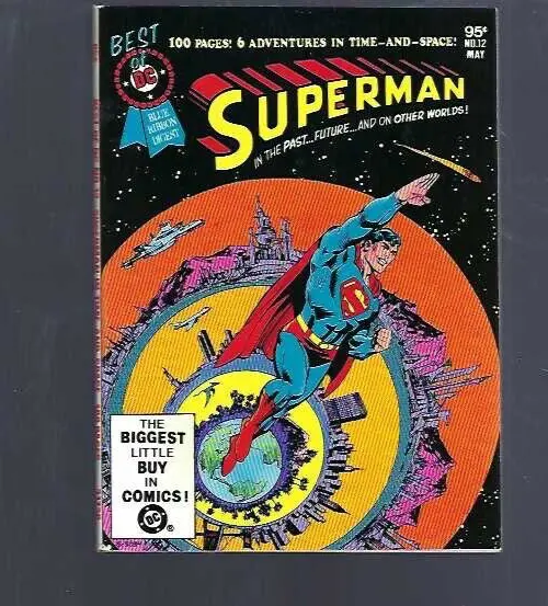 Dc Special Blue Ribbon Digest  12 - Superman Vf+ -    Dc Comics