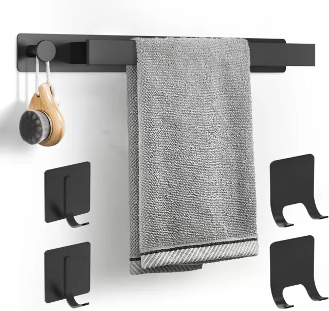 Porta Asciugamani Bagno Adesivo 5PCS set Bagno Accessori