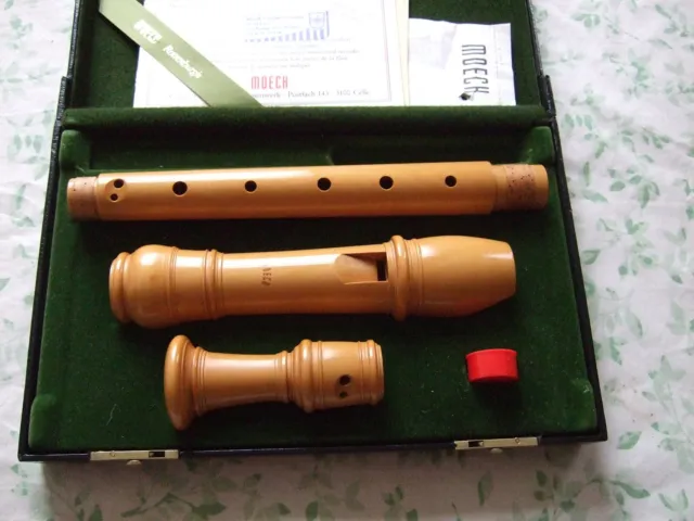 Moeck Rottenburgh 339 Alto / Treble Recorder, Curved Windway, Boxwood, No Signs