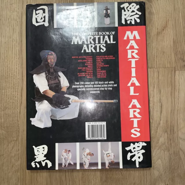 The Complete Book of Martial Arts By David Mitchell 1989 Rare Top 2
