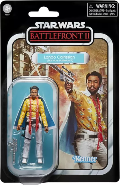 Figurine Lando Calrissian Star Wars Battlefront II Kenner Vintage Hasbro - NEUF