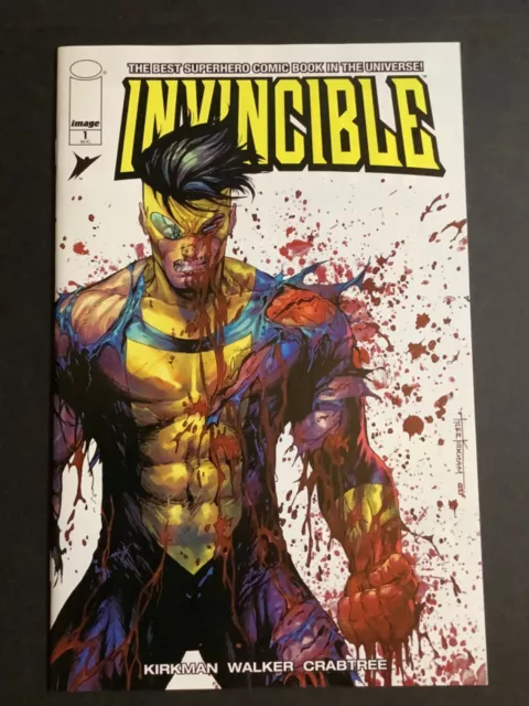 INVINCIBLE #1 NM- 9.2 WHATNOT NYCC VARIANT TYLER KIRKLAND COVER ART