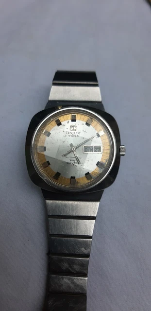 montre tissot automatique Seven Homme Vintage