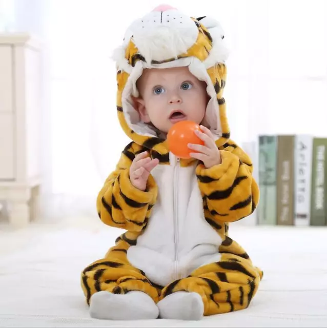 Mamelucos para Bebés ropa de niños niñas tigre mono piyamas pijama pijama