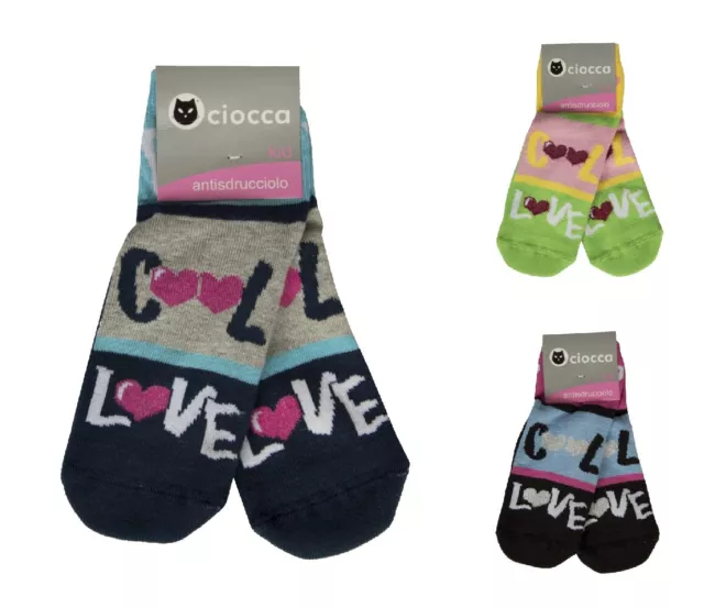 Socks low summer light anti-slip non-slip baby girl woman CIOCCA article 4 / 122