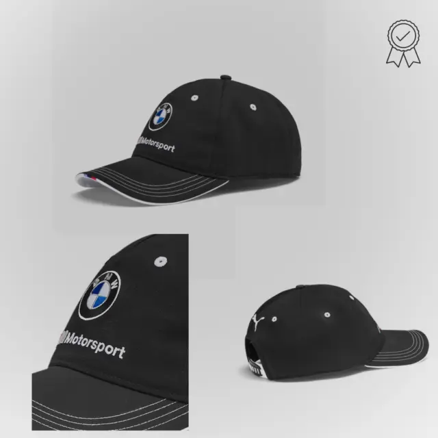 Gorra de béisbol unisex BMW M Motorsport. Negro. PUMA. ORIGINAL