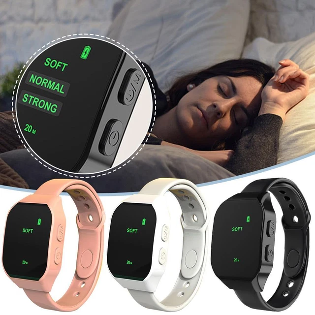 Orologio Elettronico Da Polso Anti Russamento Bracciale Dispositivo Aiuto Lenitivo InsonniaS W0X4