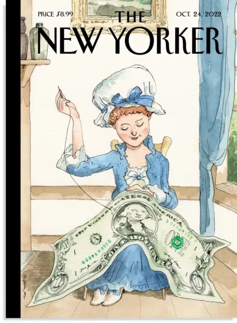 New Yorker October 24 2022 Old Glory by Barry Blitt