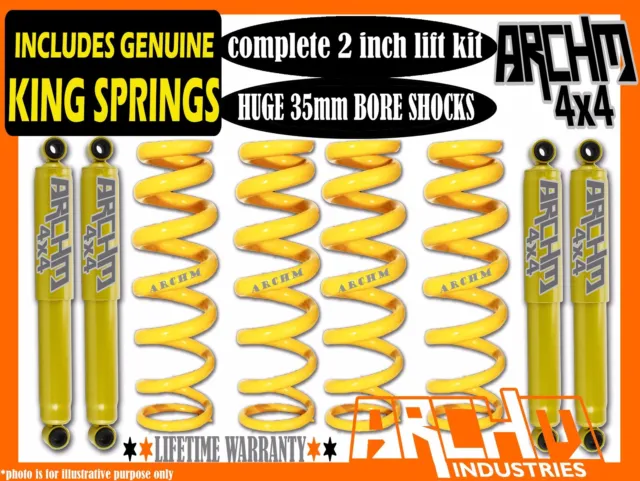 TJ JEEP WRANGLER 1996-2007 ARCHM4X4 / COIL SPRING 2INCH 50mm SUSPENSION LIFT KIT