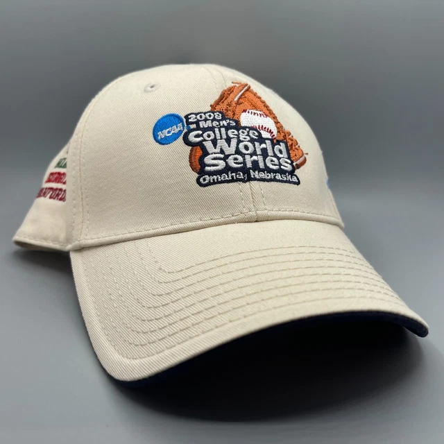 NWT College World Series 2008 Hat The Game NCAA Omaha Nebraska Baseball Cap CWS