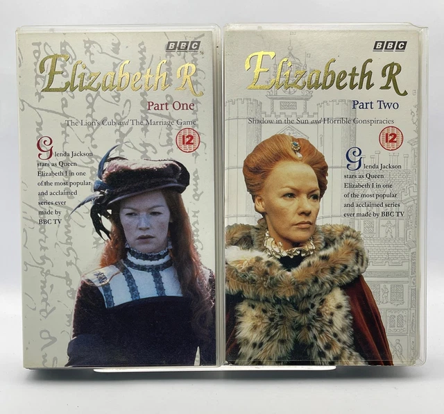 BBC ELIZABETH R Part One and Two VHS Video Tape £14.99 - PicClick UK