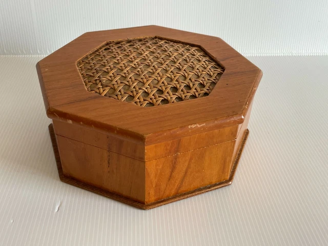 Boîte à Bijoux Sorrento en Bois Précieux Exotiques, 19ème Siècle en vente sur
