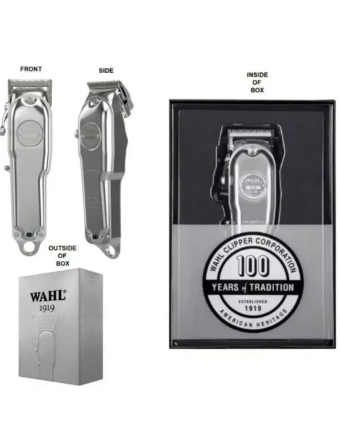 Wahl  100 Year Anniversary Cordless Clipper 1919 Limited Edition - Collectable!