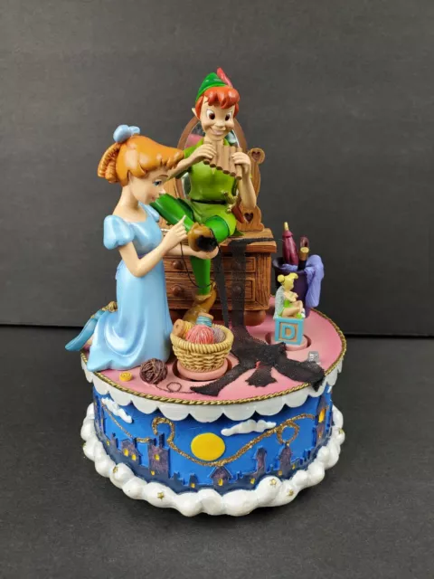 BOÎTE À MUSIQUE Disney Peter Pan Shadow vintage Wendy Tinkerbell You Can  Fly RARE HTF EUR 148,12 - PicClick FR