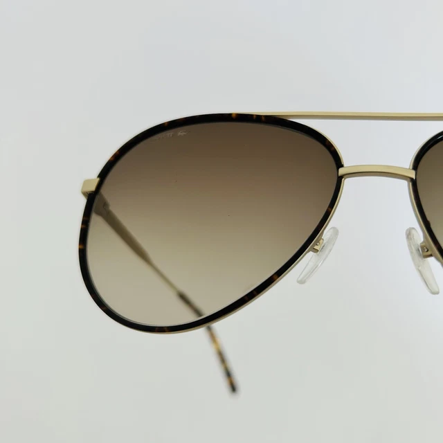 LACOSTE X NOVAK Djokovic Sunglasses Matte Gold L247S RRP £166 £54.99
