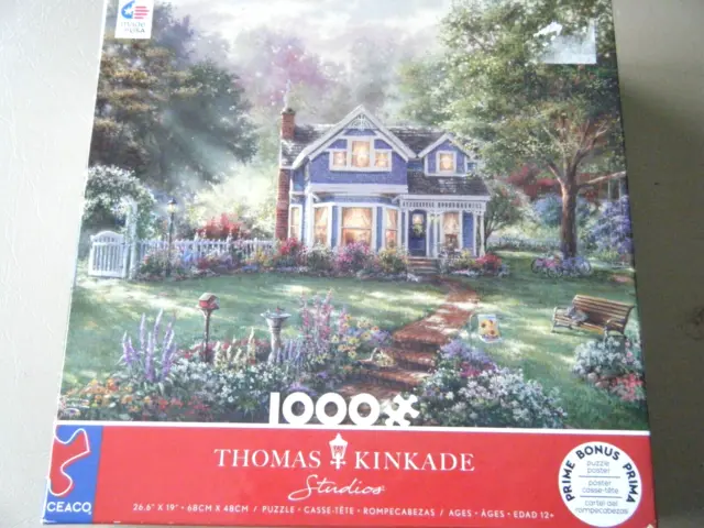 Thomas Kinkade - Springtime Memories - 1000 Piece Puzzle –