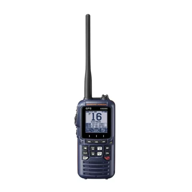 New! STANDARD HORIZON HX890BK Floating 6 Watt Class H DSC Handheld VHF/GPS Radio