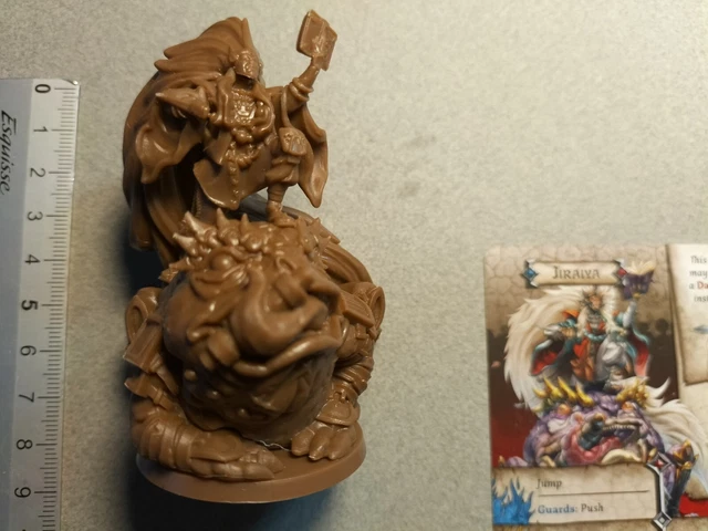 Carte Exclusive Qilin Mini + ENG Pour Zombicide White Death - Kickstarter - Occasion Comme Sur Photo