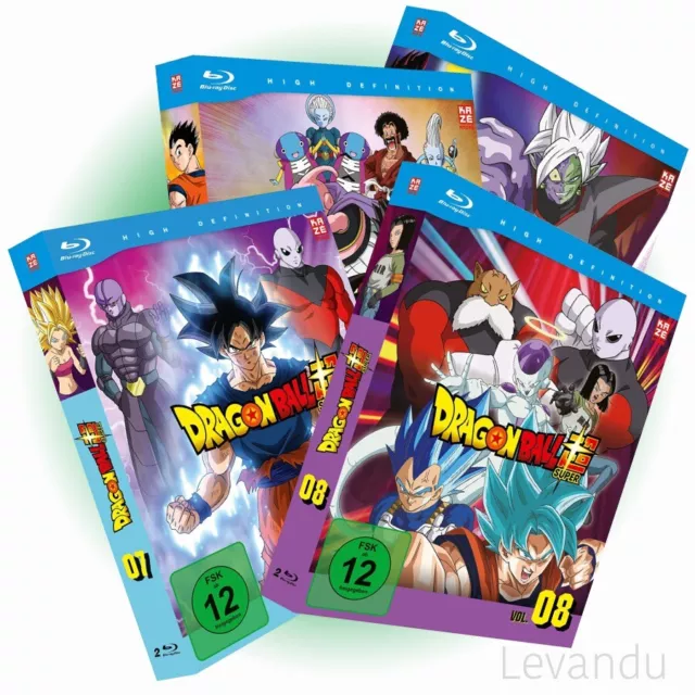 Blu-ray DRAGONBALL SUPER - VOL. 5-8 (Episoden 62-131 der Anime-Serie) - 8 Disc’s