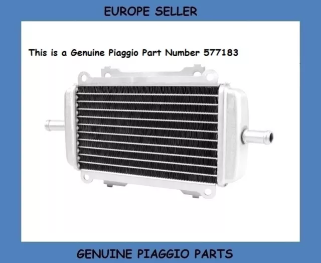 Vespa GTS 250 2005 - On ZAPM45100 ZAPM45101 Genuine Radiator 577183