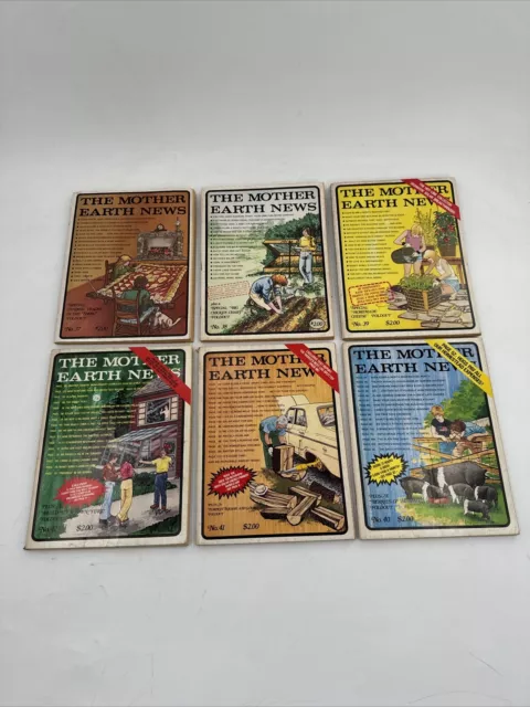 The mother Earth news magazine 1980s vintage Lot 6