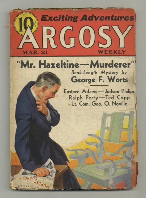 Argosy Part 4: Argosy Weekly Mar 21 1936 GD 2.0