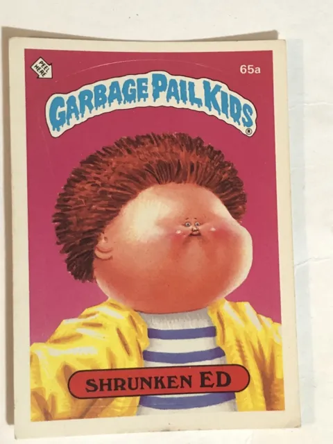 Garbage Pail Kids 1985 Trading card Shrunken Ed