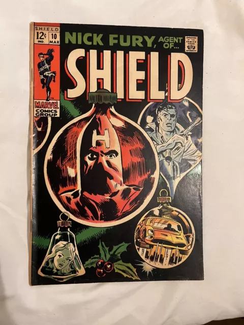 NICK FURY, AGENT OF SHIELD #10 Nice Copy