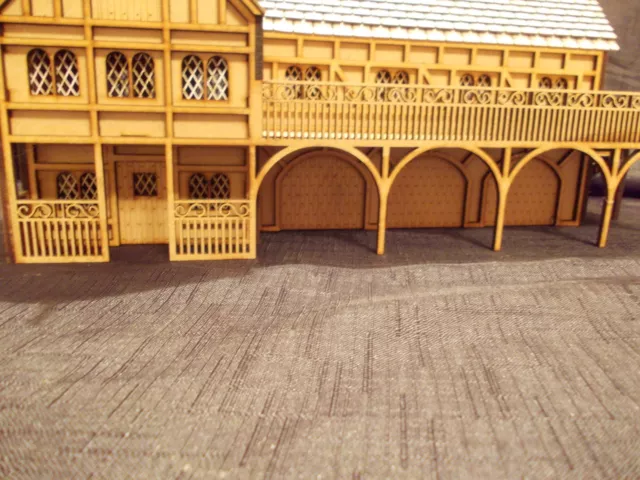 Wargame Scenery Tudor  Fantasy Storehouse Kit For  Warhammer Style 3