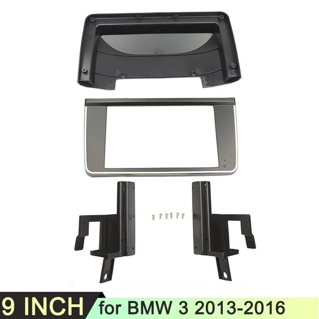 Double Din Radio Frame for BMW 3 2013-2016 9 INCH Car Install Android Player Kit