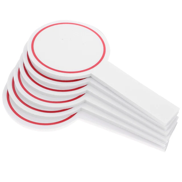 20 Pcs Dry Erase Board Paddel Schreibtafel Die Ein Schild Hält